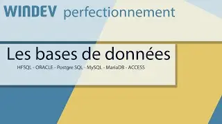 Votre formation WINDEV sur les bases de donn&eacute;es