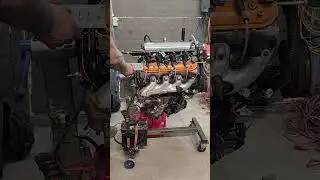 2005 5.3 ls running on engine stand