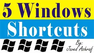 5 Windows Shortcuts | Amazing shortcuts | Computer Shortcut in Hindi | Abdul Haque Institute |