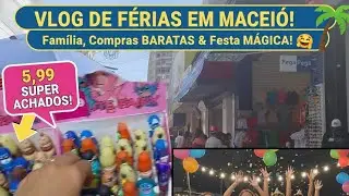 Fomos ao Centro de Maceió, almoçamos em família e mostrei loja de 5,99 para vocês,  vale a pena? 