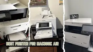 7 лучших принтеров для MacBook Air 2026! Быстрые и совместимые.