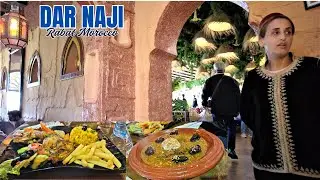 Best Moroccan Food And Best Restaurant In Rabat / 20-Day In Europe /Dar Naji Restaurant Rabat