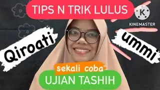 4 Trik LULUS Ujian TASHIH Metode Ummi & Qiro’ati sekali coba #tahsin #metodeummi #metodeqiroati