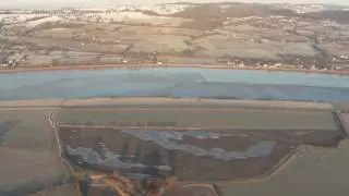 The Severn Bore from the air. Long Version