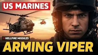 🔥 US Military on High Alert: Marines Arm Viper Helicopters with Hellfire Missiles