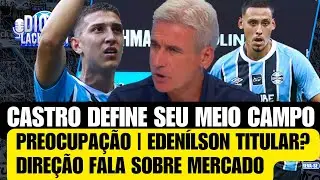 DEFINIDO! | LUIS CASTRO REVELA NOVO MEIO CAMPO | PROBLEMA ENCONTRADO | DIREÇÃO FALA SOBRE REFORÇOS