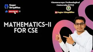 Mathematics-II for Computer Science Engineering | VTU M2 2022 scheme | BMATS201| PYQ 2024