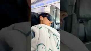 i'd rather sleep 😴✈️