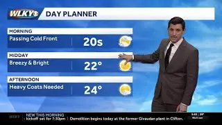 Bitter cold kicks off the new week