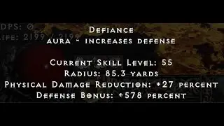Project Diablo 2 (PD2) - Defiance Support Paladin (s9)