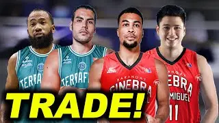 BREAKING NEWS! Christian Standhardinger at Stanley Pringle na trade na! Isaac Go at Holt to Ginebra!