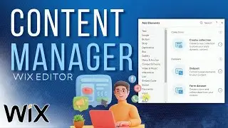 How to Add a Content Manager in Wix | Wix Tutorial (2025)