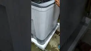 Unboxing Haier washing machine 20 kg NEP 49
