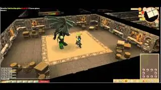 Attacking a Har'Lakk the Riftsplitter in Dungeoneering