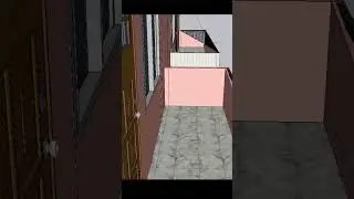 SketchUp দিয়ে Building 3D Modeling করা শিখুন | Easy Tutorial Bangla #3dmodeling #sketchup #shorts