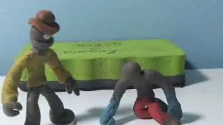 Jeriff Robot VS Mr Stickman [Undertale]