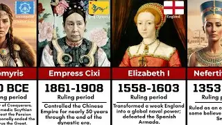 50 Greatest and Most Powerful Queens in History