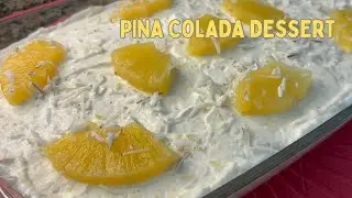 Pina Colada Dessert , No-Bake Fresh Cream Pineapple Cake, Pineapple Dessert|| Delish food with Maria