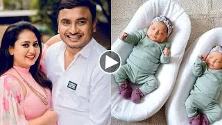Amulya Jagadish With Twins babies 2 Months Completed| Amulya Twins babies Video | Amulya Jagadish
