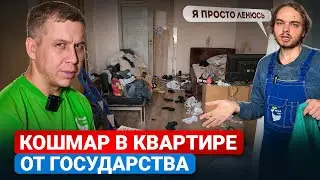 Квартира от государства превратилась в ... помойку