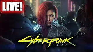 [🔴LIVE] Jogando CYBERPUNK 2077 pra ver se ainda tá BUGADO! #14 - ❗livepix ❗discord