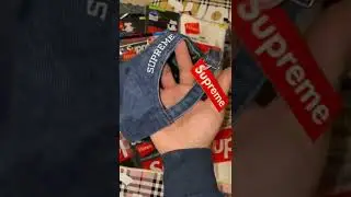 Supreme Kevlar Denim 6 Panel S Logo #shorts #wearittv #supremecommunityphilippines