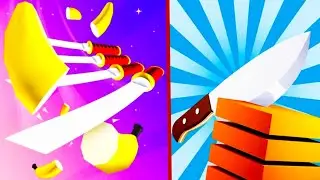 Flying Cut vs Slice It All - All Levels Gameplay (Android,iOS) Part 2