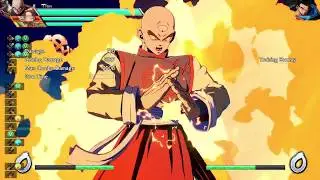Dragonball Fighterz: Tien Meter Positive 6147 Damage Combo Using 16's Assist