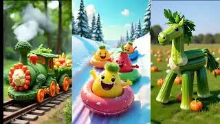 Dudi  Dudi Dam Dam Dance | Dudi Dudi Dam Dam Vegetables Dance | Funny Vegetables Videos