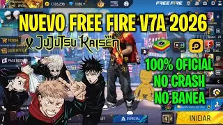 NUEVO FREE FIRE V7A 1.120.1 SIN CONGELAR 100% OFICIAL DE PLAY STORE - JUJUTSU KAISEN