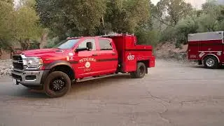 Hennessy Fire burning in Napa County, California - Early Footage / August 17