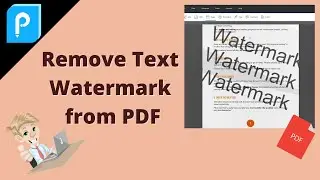How to Remove Text Watermark from PDF with ApowerPDF