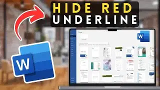 How to Hide Red and Blue Underline in Microsoft Word | MS Word Tutorial (2025)