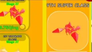 Unlock 9th super class in nerzu lifting simulator 2 