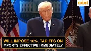 Trump Calls Supreme Court Ruling A &ldquo;Disgrace,&rdquo; Announces 10% Tariff Plan After Trade Setback