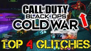 TOP 4 GLITCH SPOTS IN DIE MASCHINE - Cold War Zombies Glitches