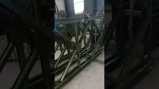 Prefabricated Steel Bridge Systems - Assembly of Steel Bailey Bridge Vertical Bars
