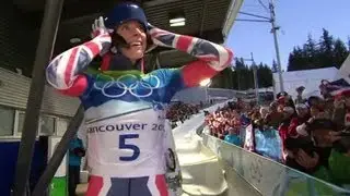 Amy Williams Wins Skeleton Gold for Great Britain - Vancouver 2010 Winter Olympics