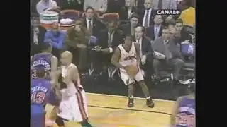 Eddie Jones Highlights Vs. Knicks, 2001-02. 32 Points 5 Ast 3 Stl.