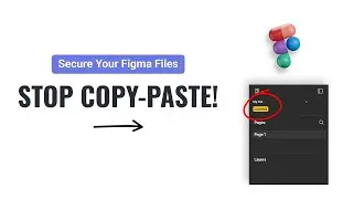 How to prevent copy-paste in figma || Share safely with read-only access || Secure your figma design