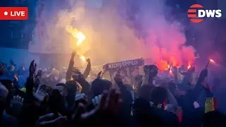 🔴 LIVE: Massive Pro-Palestine Protest in Udine Ahead of Italy vs Israel Football Match | AC15