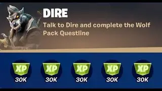 Punchcard Dire Location in Fortnite