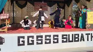 Pahari natti  gayatri and group GGSSS subathu. #himachalinatti #natti #pahari #viral #school 