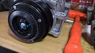 How to replace AC compressor on a 2015 Duramax LML 5th generation Chevrolet Silverado 2500 Truck