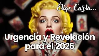 2026 ELIGE CARTA TU DESTINO EN EL AMOR🚨El Universo lo OCULTÓ en 2025 y se REVELA HOY. #tarothoy