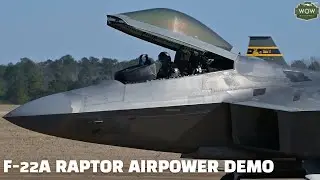 F-22 Raptor Airpower Demonstration