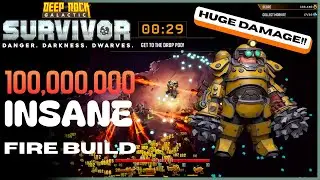 This Fire Build MELTS Everything! | Deep Rock Galactic Survivor