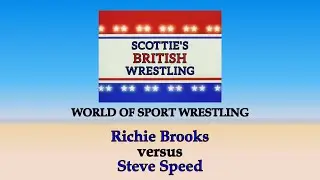 WOS British Wrestling - Richie Brooks vs Steve Speed