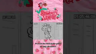Learning English is just SO hard for SOME people... #strawberryvampire #indieanimation