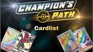 Pokemon Champions Path Card List / Weg des Champs Kartenliste